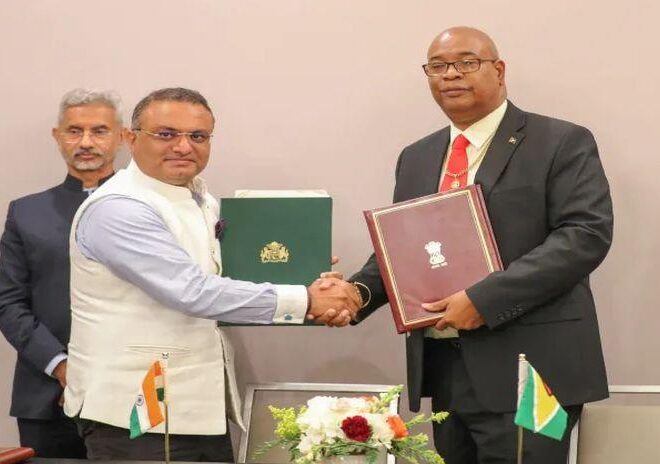 GUYANA ACHIEVES A SIGNIFICANT MILESTONE IN AVIATION SECTOR BY SECURING AGREEMENT WORTH $23.27 MILLION WITH INDIA. GREAT DEAL