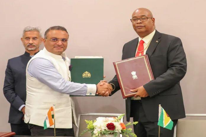 GUYANA ACHIEVES A SIGNIFICANT MILESTONE IN AVIATION SECTOR BY SECURING AGREEMENT WORTH $23.27 MILLION WITH INDIA. GREAT DEAL